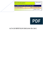 Alta de Repetidor Dekolink en Omc: Guía de Actuación