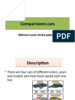 Comparisions Cars: Mónica Lucia Urrea Palacio