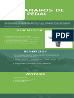 Infografia Lavamanos de Pedal