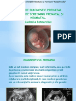 Metode diagnostic prenatal  3 indicații