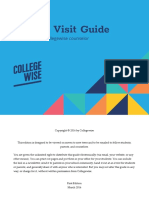 College Visit Guide: by Casey Near, Collegewise Counselor