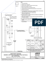 Corbin Russwin ED5200S Series M107 Option Template PDF