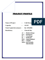 Project Report On Cold Storage