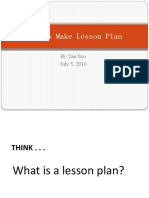 What To Consider When Making A Lesson Plan