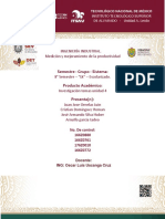 Investigacion Unidad 4 Medicion y Mejoramiento PDF