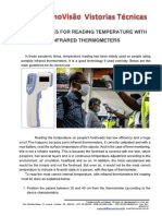 TEMPERATURE MEASUREMENT USING AN INFRARED POINT THERMOMETER