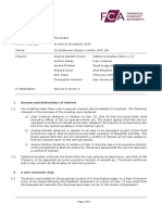 Minutes: 1 Quorum and Declarations of Interest