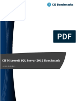 CIS Microsoft SQL Server 2012 Benchmark v1.5.0 PDF