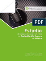 Estudio de Diagnóstico Radiodifusión Sonora