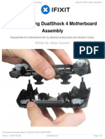Disassembling Dualshock 4 Motherboard Assembly: Written By: Maaz Hussaini