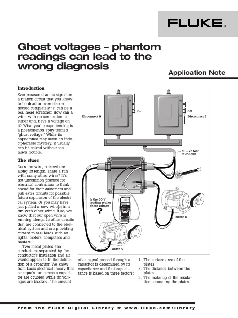 Ghost Voltage Electrical Impedance Capacitor