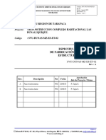 Especificaciones Tecnicas Estructuras Metalicas PDF