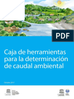 Caja de Herramientas para La Determinacion de Caudal Ambiental 2017