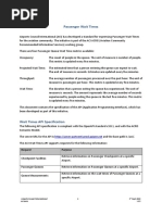 ACI Wait Times API Specifications