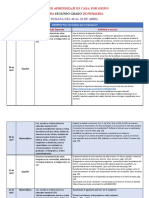 2o Grado Plan Educativo Pandemia