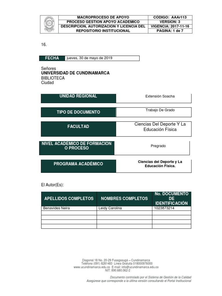 Estado Actual Del Perfil Del Entrenador de Cheerleading (Porrismo) en La  Ciudad de Bogotá | PDF | Animadoras | Derechos de autor, image size:768x1024