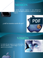 MISIÓN y VISION APPLE