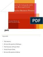 Software Arrangements Revenue Recognition: Best Practice Business Process