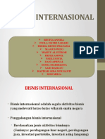 BISNIS INTERNASIONAL Kelompok 3