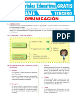 La Comunicación para Tercer Grado de Secundaria PDF