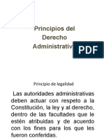 Principios Del Derecho Administrativo
