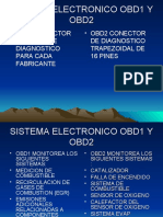 Sistema Electronico Obd1 y Obd2