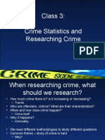 Class 3 Crime Statistics and Research
