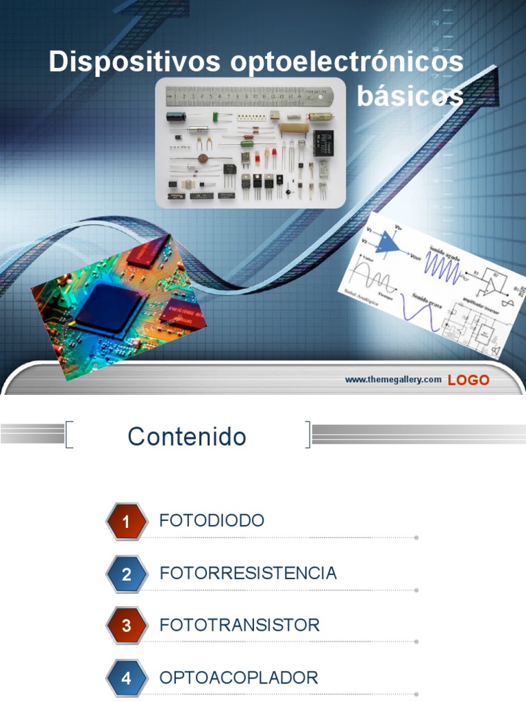 Dispositivos Optoelectrónicos Básicos | PDF | Componentes | Electricidad