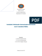 Sociedades Profesionales Relacionadas Con La Contaduría