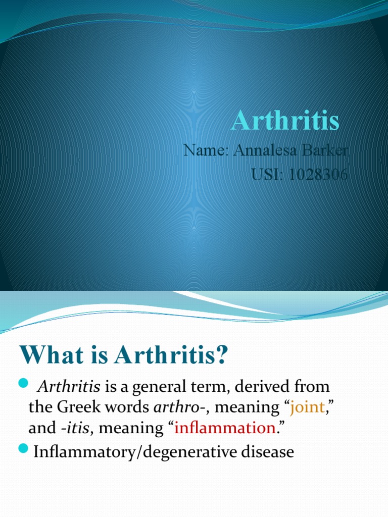 Diagnosed With Arthritis This Ppt Will Help You Understand - saxhszf