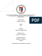 Reporte Numero Tres Laboratorio de Cambio Climatico