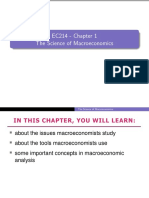 EC214 - Chapter 1 The Science of Macroeconomics