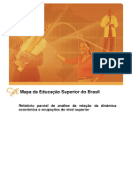 3317 - Relatório Parcial de Análise Da Relação Da Dinâmica Econômica e Ocupações de Nível Superior