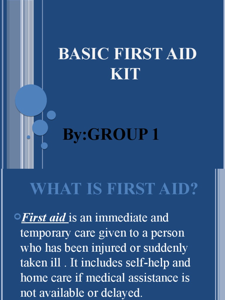 First Aid PDF