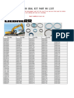 Liebherr Seal Kit Part No List