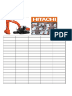 Hitachi Seal Kit Part No List