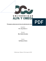 Principales Subfunciones Del Área de Administración de La Mercadotecnia