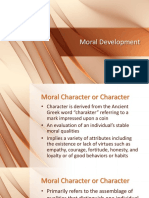 Moral Development and Character Formation