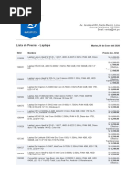14-01 Lista de Laptops - Distribuidores