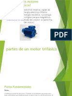 Funcionamientos y Partes de Un Motor Trifásic