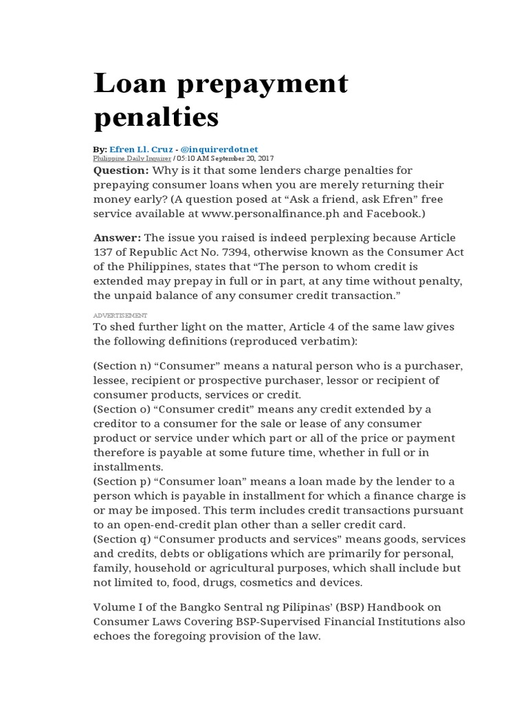 Sbi Loan Prepayment Penalty