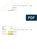 Irr Using Excel