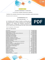 Enunciados Talleres Tarea 6 - Elaboración de Estados Financieros Comprenderte S.A. Uv