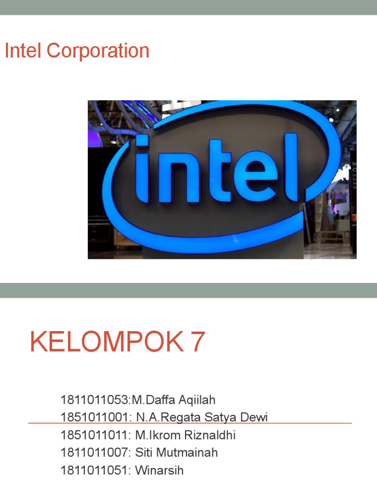 Intel Corporation | PDF