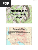 Introduction To Topographic Maps