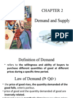 Chapter 2 - Demand and Supply