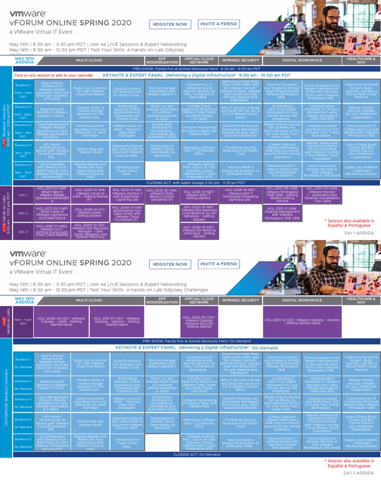 A Vmware Virtual It Event | PDF | V Mware | Desktop Virtualization
