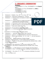 General Organic Chemistry Key & Solutions