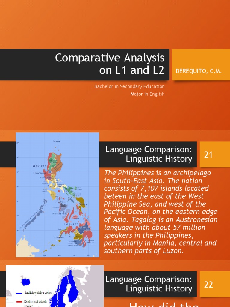 Comparative Analysis of Tagalog and English | PDF | Tagalog Language ...