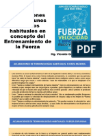 Aclaraciones sobre algunos términos habituales en concepto del